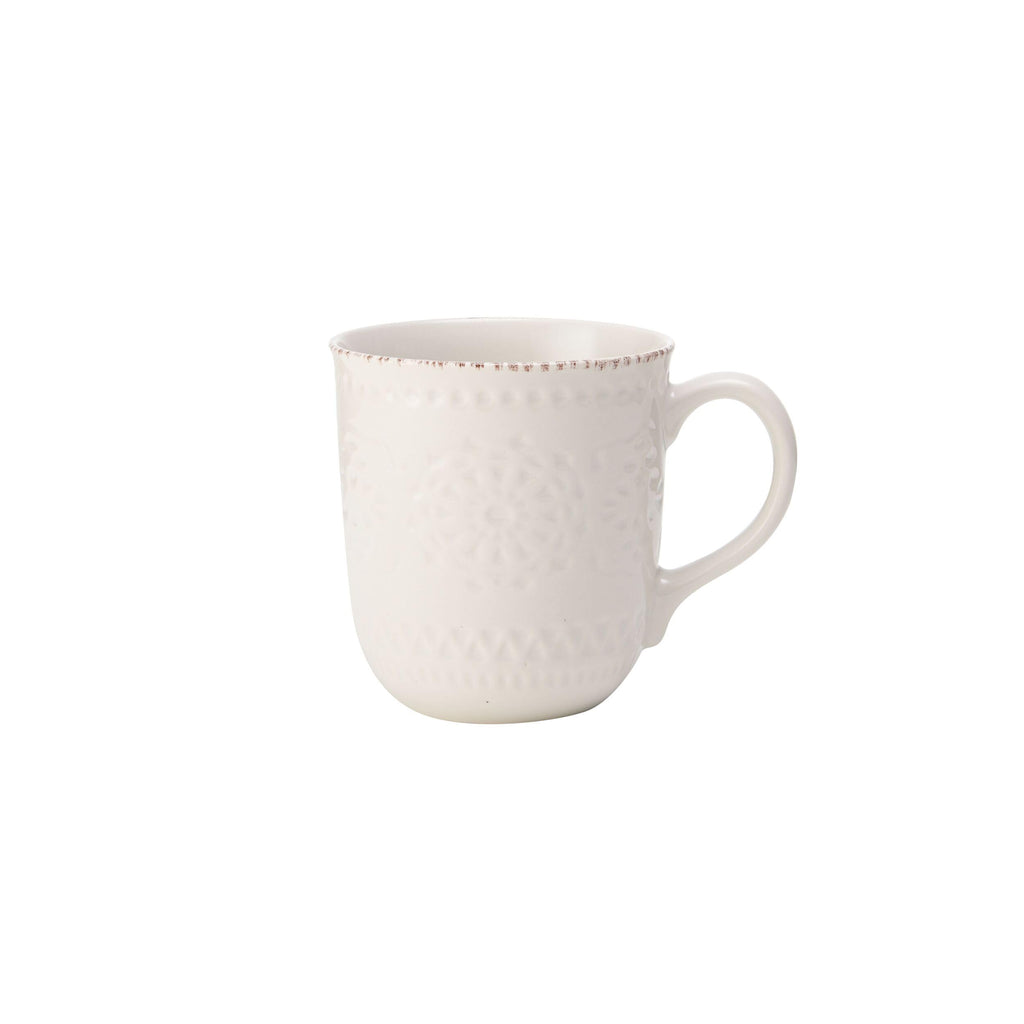 Cream 16-Piece Stoneware Dinnerware Set F12051