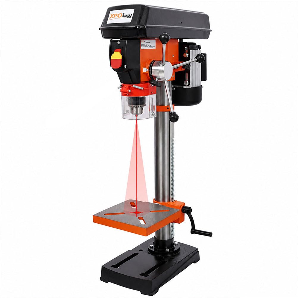 10-Inch Benchtop Drill Press with Laser L6607