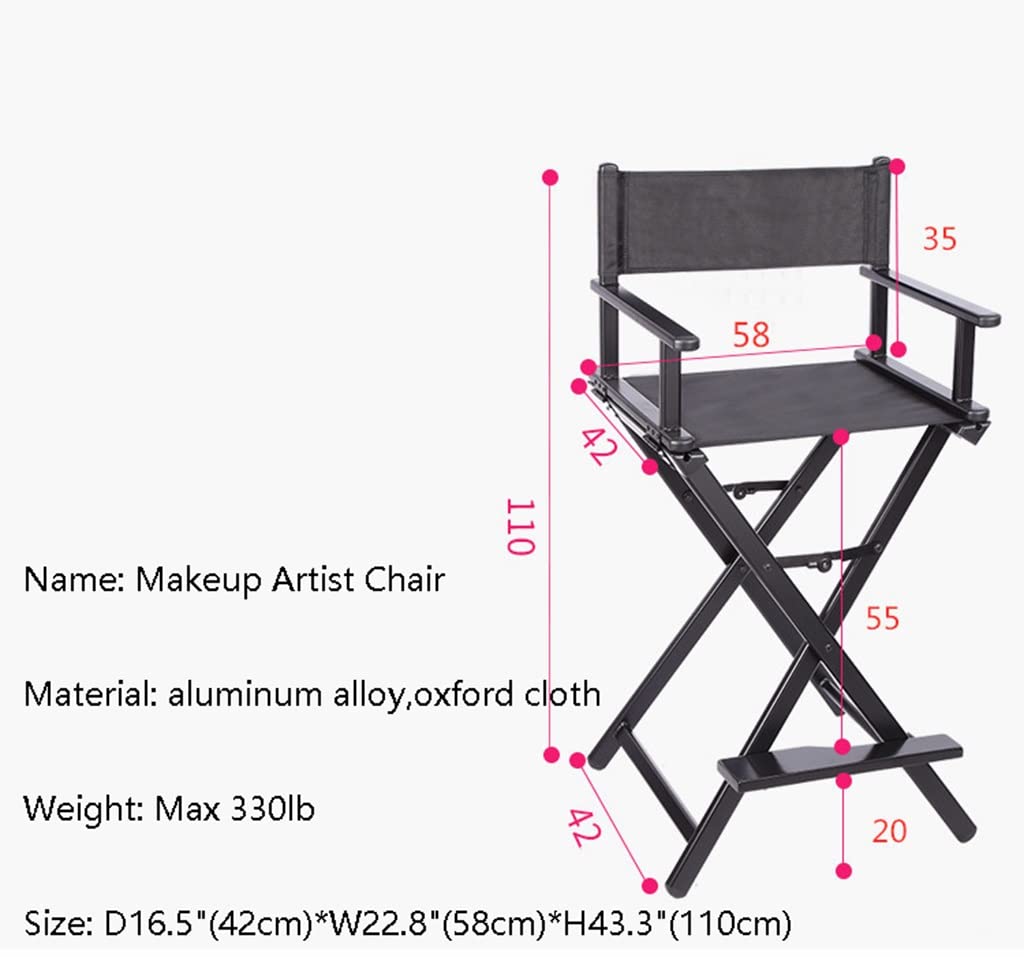 Portable Aluminum Folding Director's Chair O251