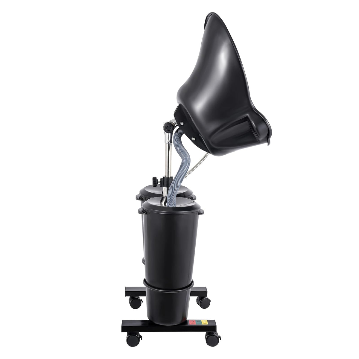 Portable Shampoo Bowl with Dual Buckets and Drain Hoses D63411