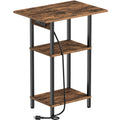 Tall End Table with Charging Station S8299