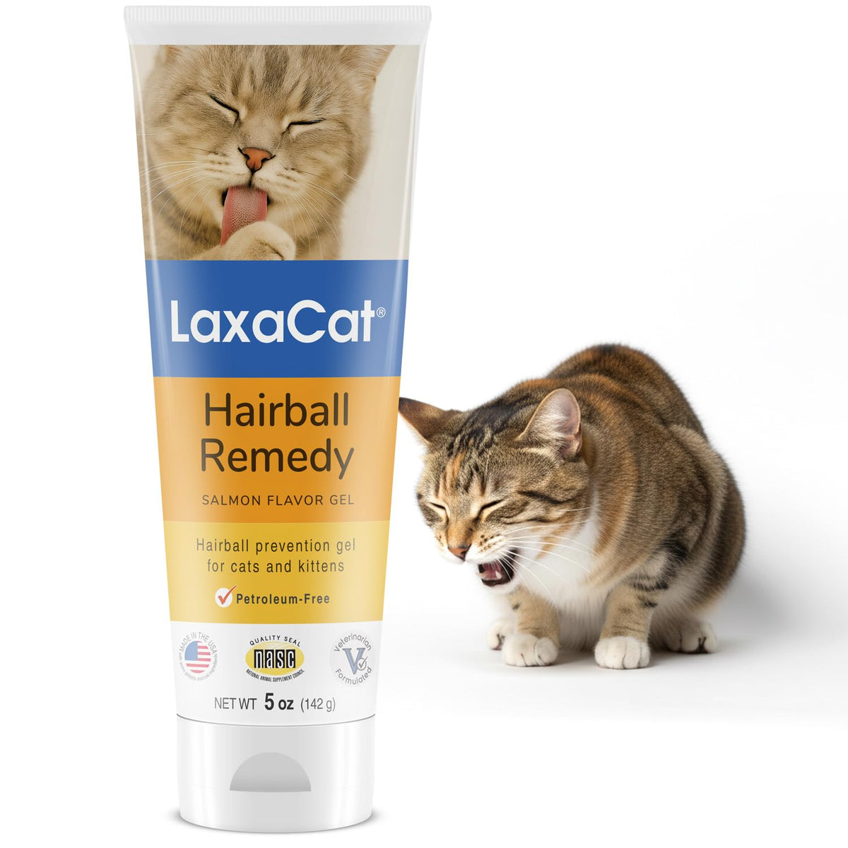5 oz Petroleum Free Cat Hairball Gel Y442322