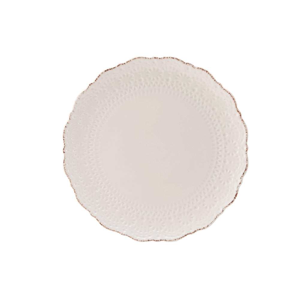 Cream 16-Piece Stoneware Dinnerware Set F12051