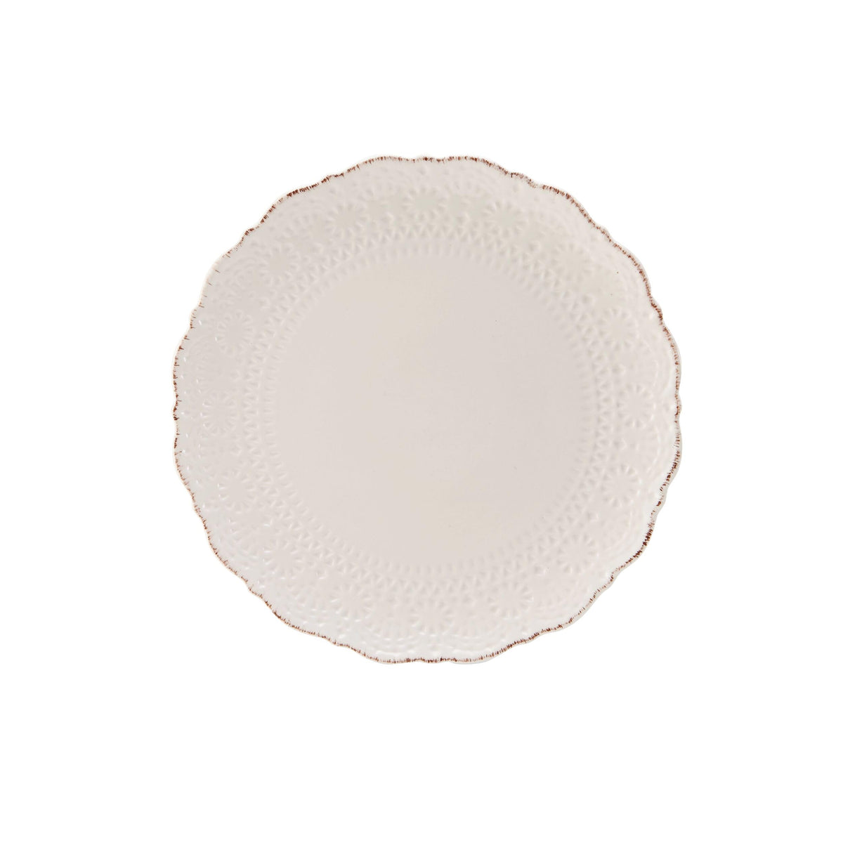 Cream 16-Piece Stoneware Dinnerware Set F12051