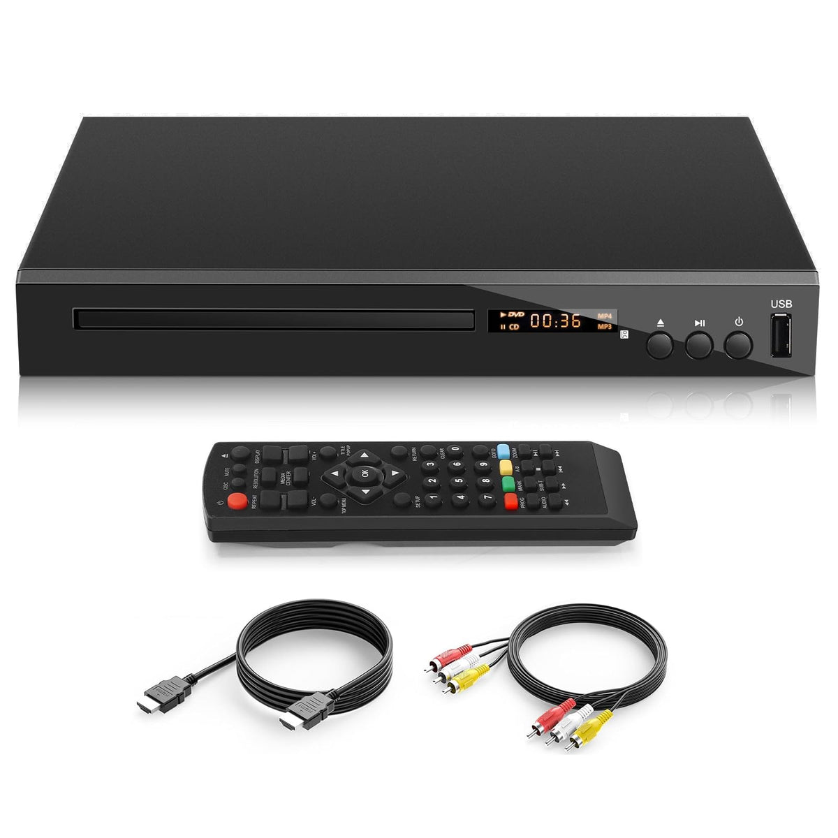 Blu Ray DVD CD Player with HDMI AV Coaxial Output F67033