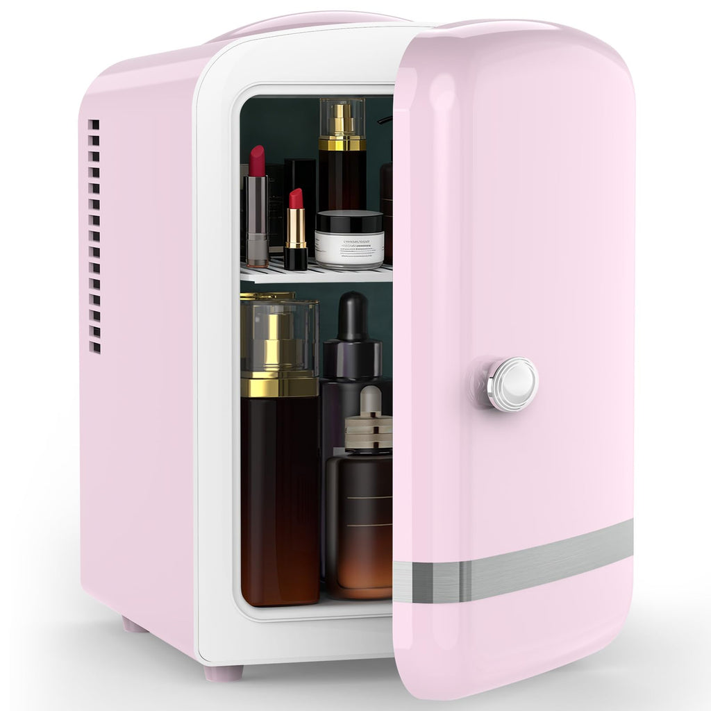 Mini Fridge 4L 6 Cans Pink Y7692