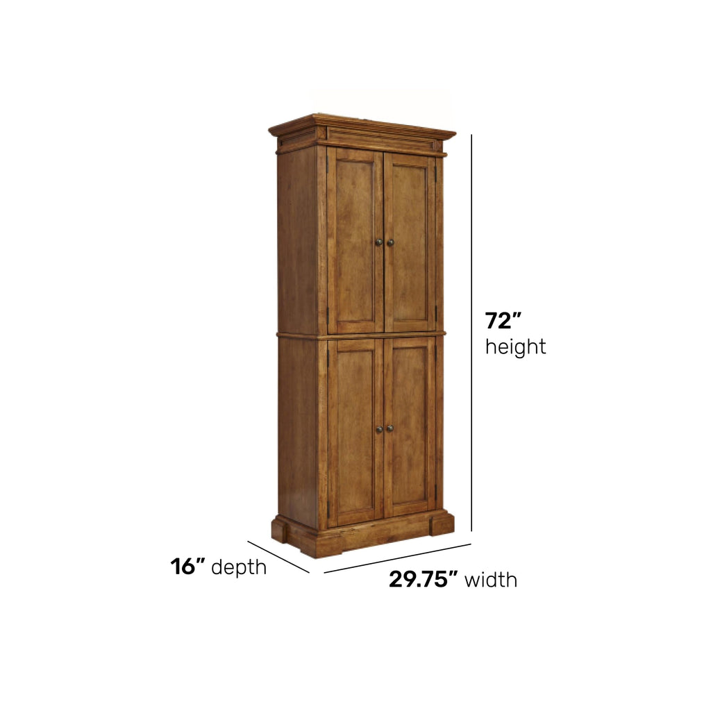 Distressed Oak Pantry H327648
