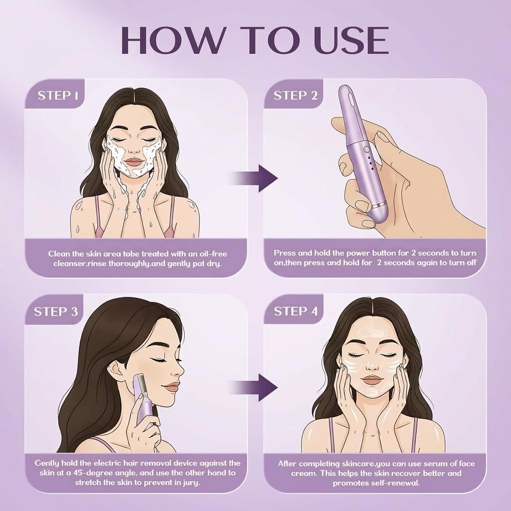Dermaplane Razor for Face Hair Removal N34940
