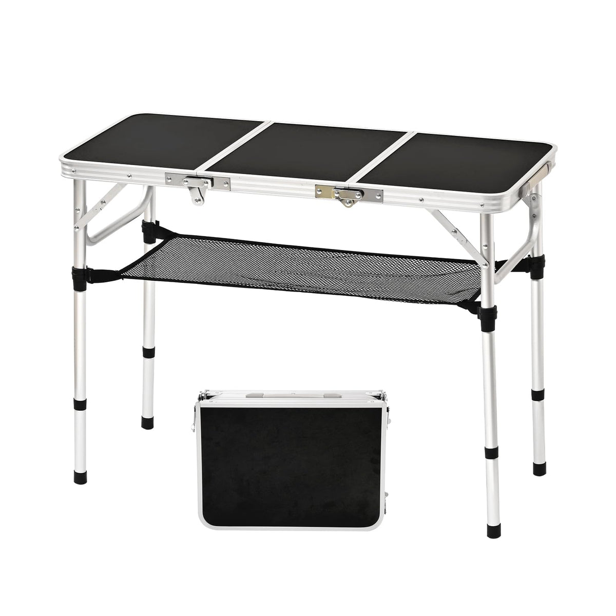 3ft Folding Camping Table with Storage Net G33847