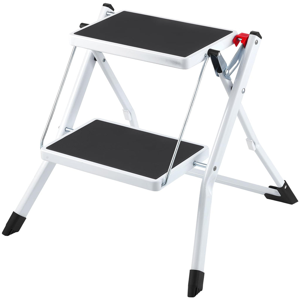 2-Step 330lbs Capacity Folding Steel Step Stool R991