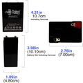 6V 4.5Ah Replacement SLA Battery - 12 Pack W409664