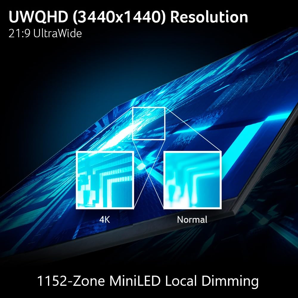 34in WQHD Curved 200Hz Gaming Monitor P61619