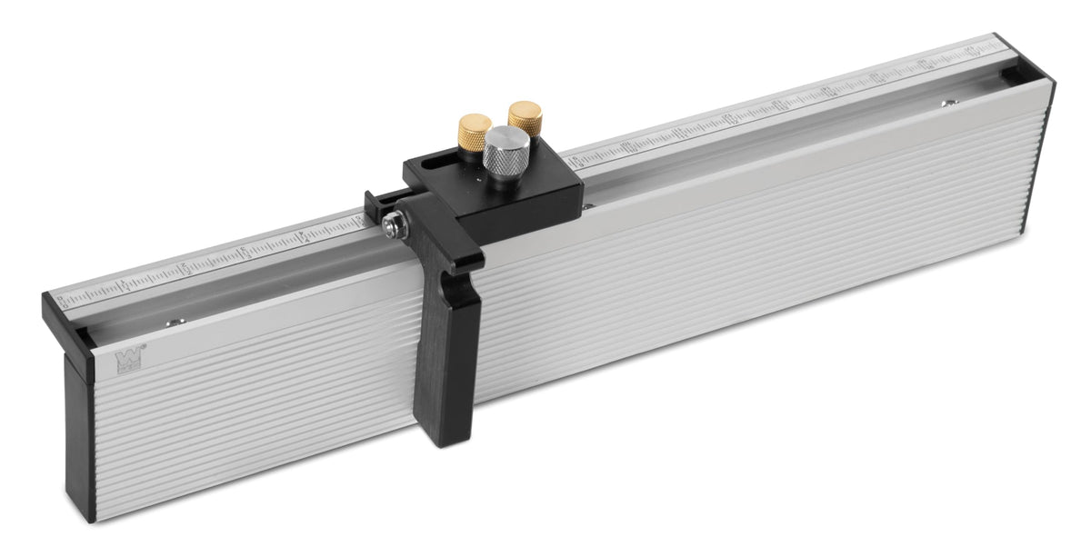 Steel and Brass Miter Gauge and Fence System Q2254