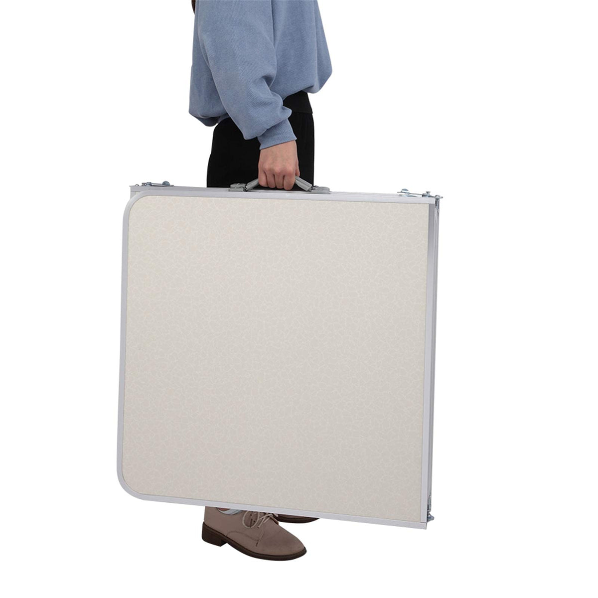 6ft Foldable Portable Table with Handle C889522