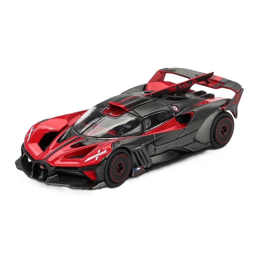 Diecast Model Car 1:64 Bugatti Bolide Red Limited Edition D443