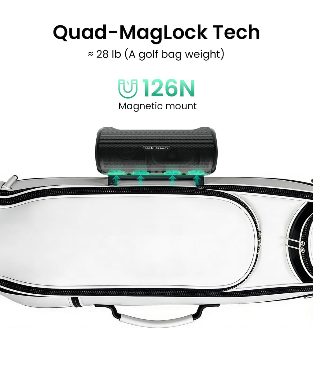 Golf GPS Speaker with 43K+ Courses T524027