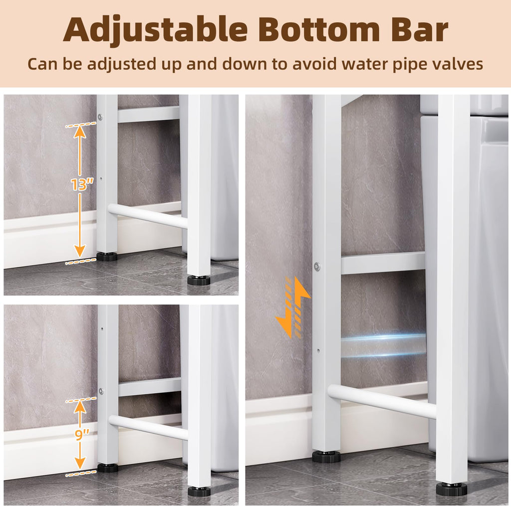 Over The Toilet Storage Cabinet with Adjustable Shelf Y80723