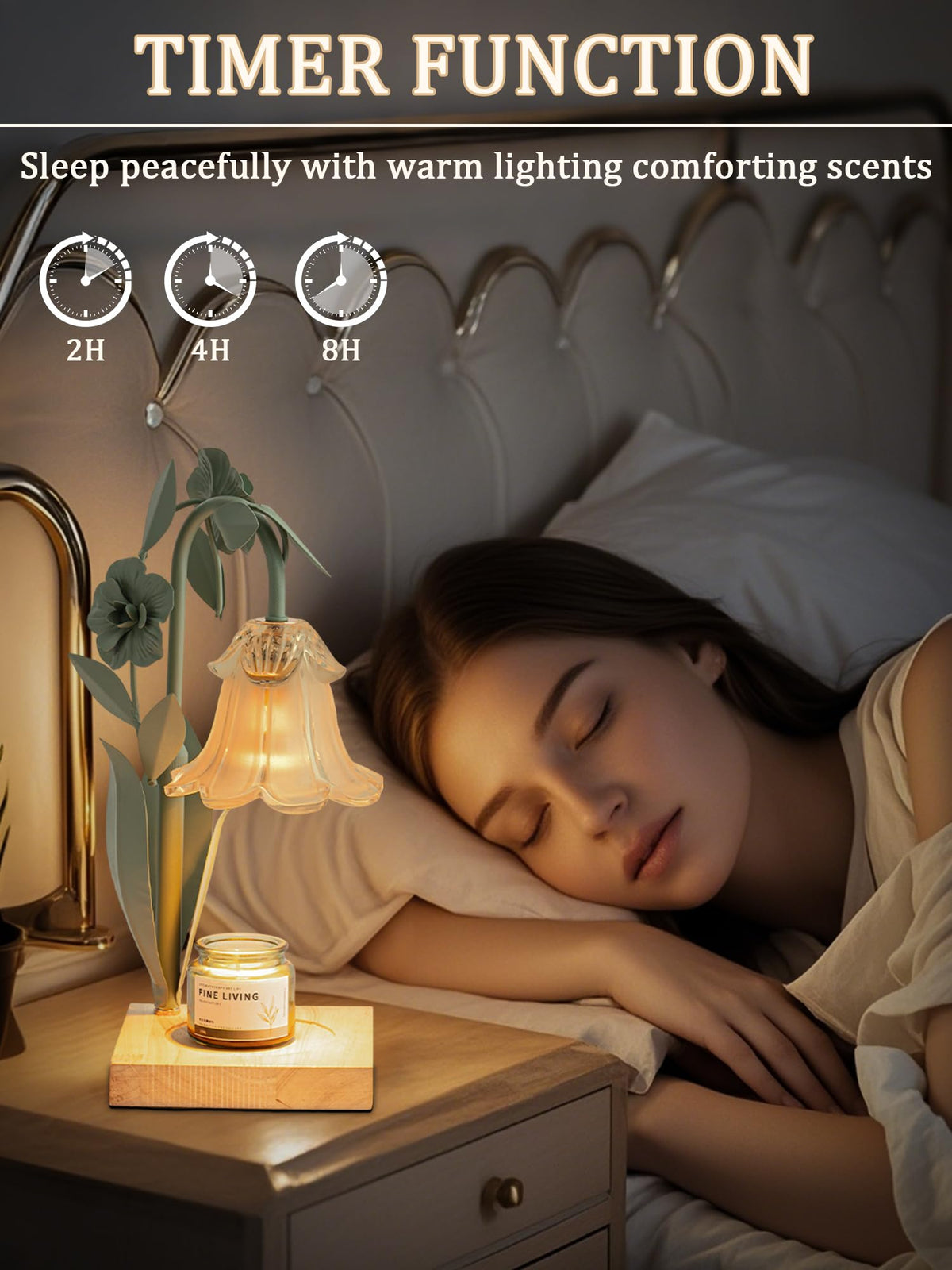 Candle Warmer with Timer & Dimmer B62231