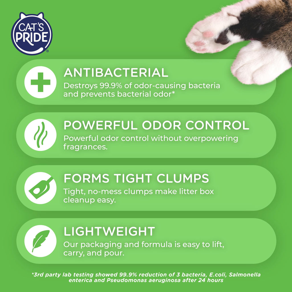 Antibacterial Odor-Eliminating Scented Cat Litter 12lb F64648