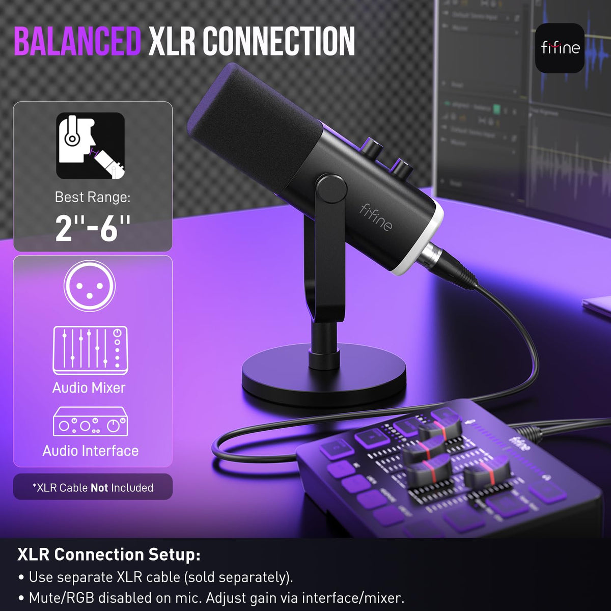 USB/XLR Dynamic Microphone N7803