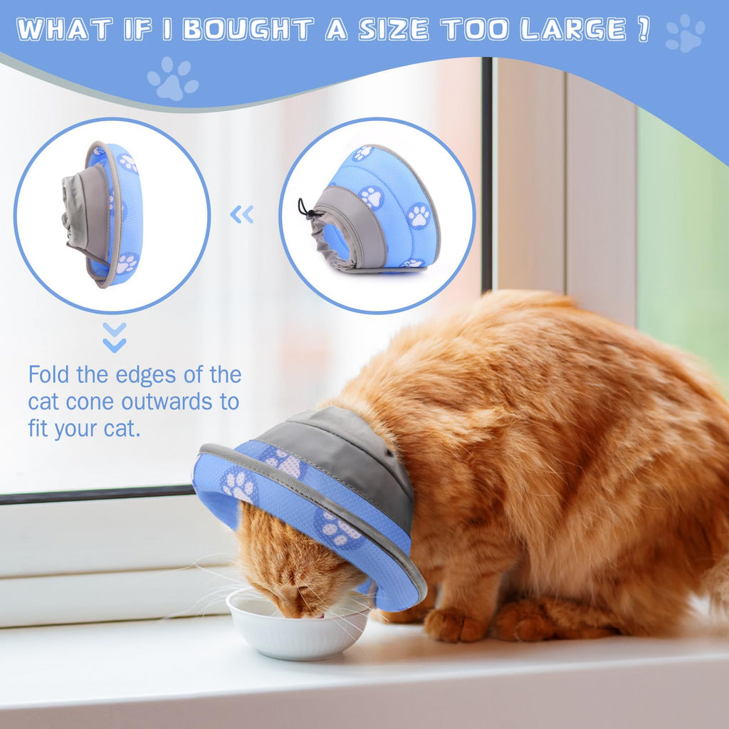 Soft Adjustable Cat Elizabethan Collar X996