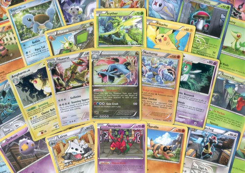 150 Assorted Pokemon Card Lot with Foils A93310