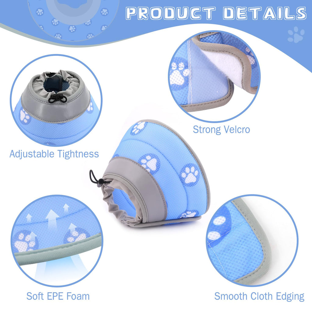 Soft Adjustable Cat Elizabethan Collar X996