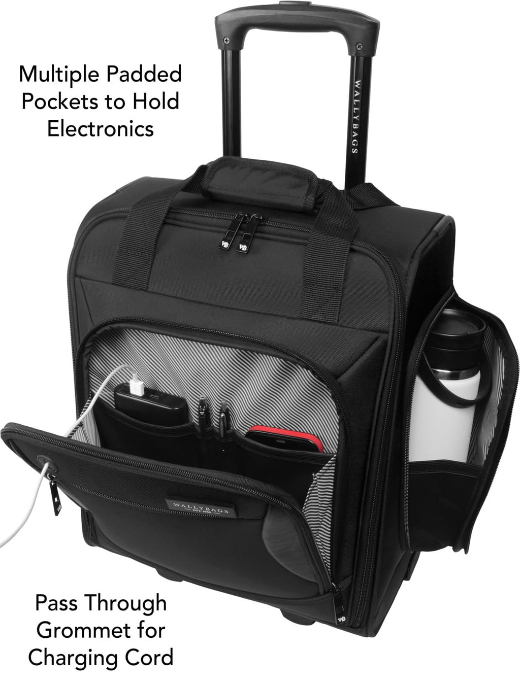 16” Underseat Bag with Laptop and Electronics Pockets I95221