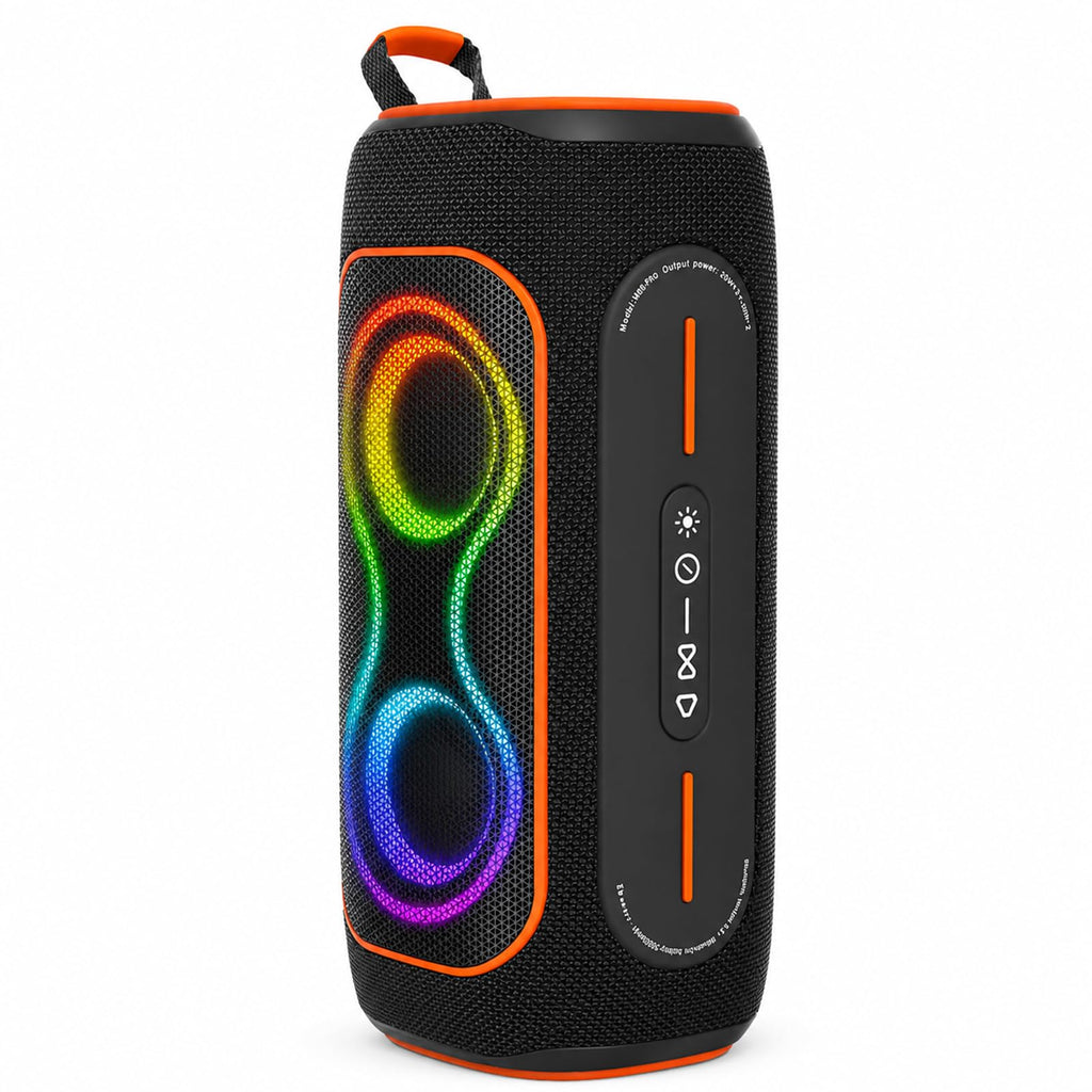 Black 80W Portable Bluetooth Speaker A35176