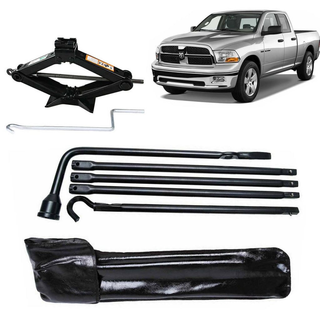 Spare Tire Lug Wrench Tool and 2 Ton Scissor Jack N468