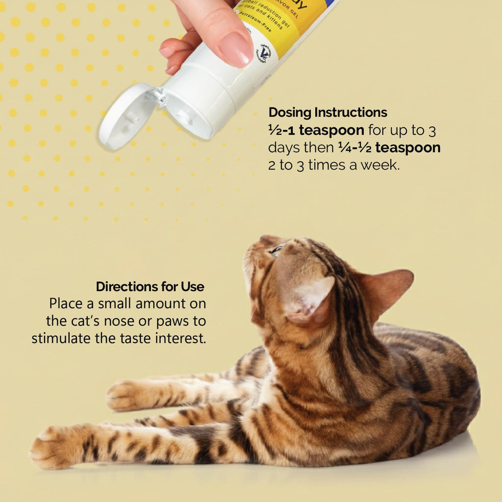 5 oz Petroleum Free Cat Hairball Gel Y442322