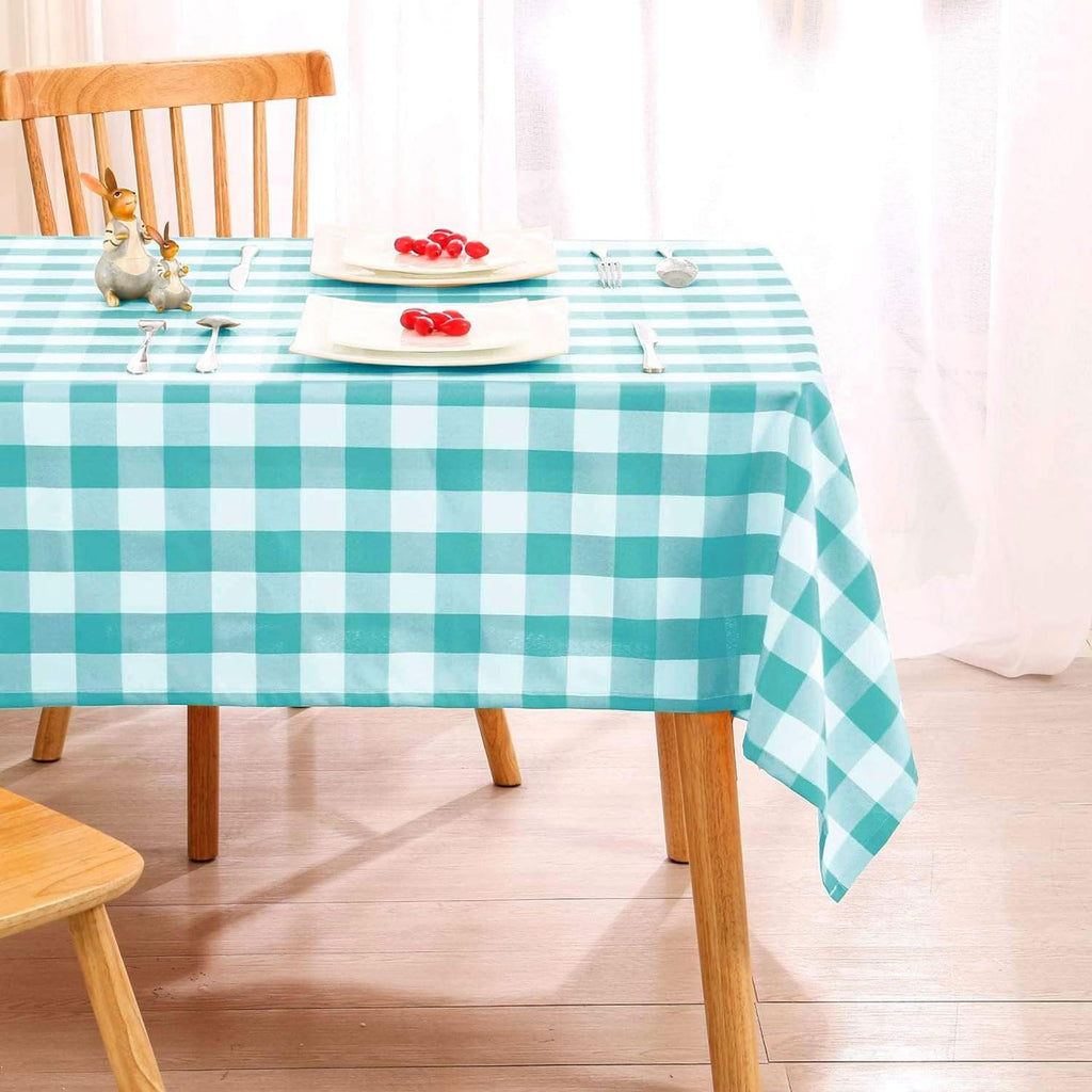 Square Checkered Tablecloth 30 x 30 Inch K9203