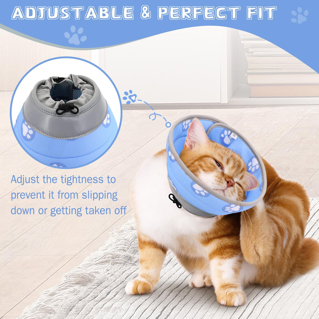 Soft Adjustable Cat Elizabethan Collar X996