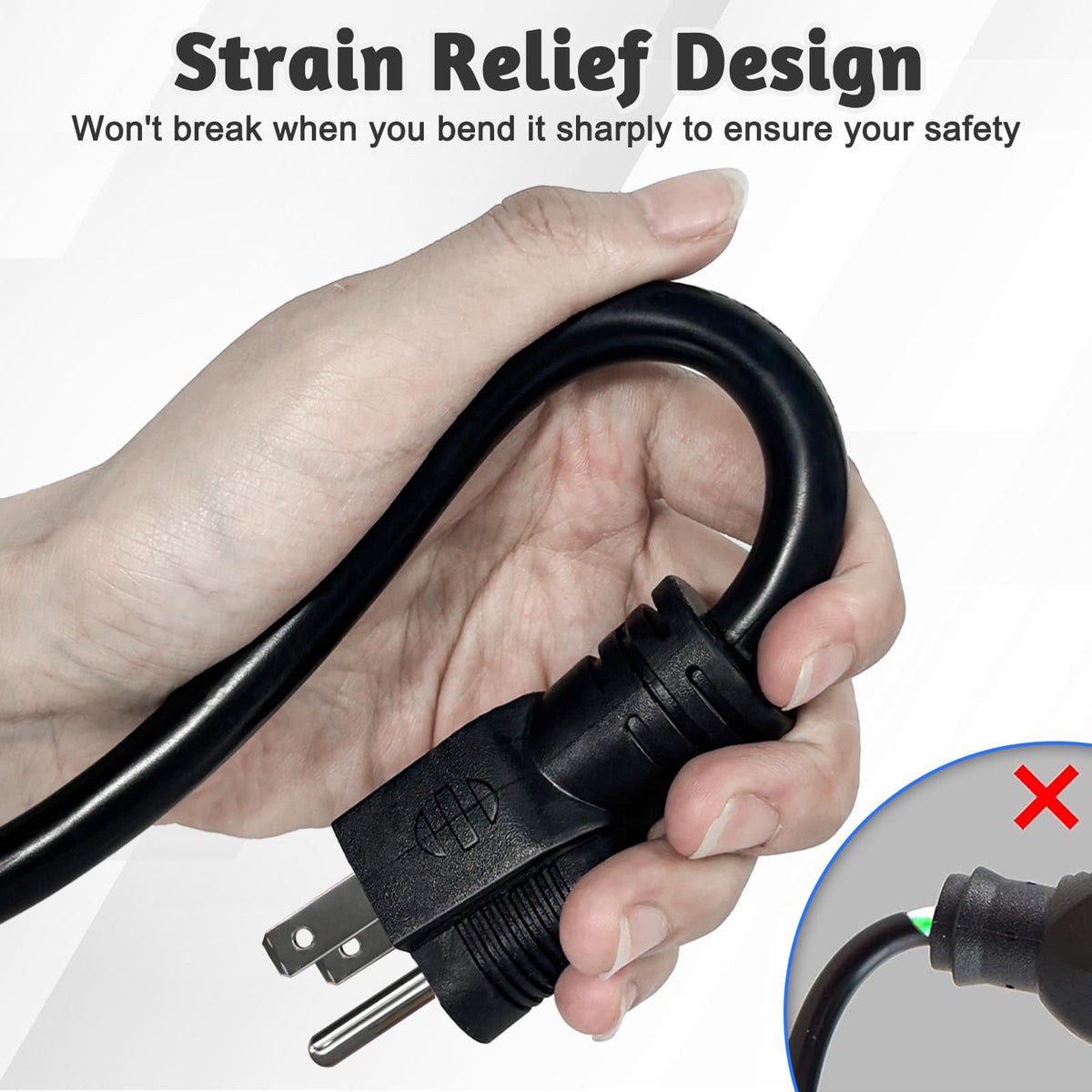 12 Gauge 3 Outlet Outdoor Extension Cord 100 FT A4085