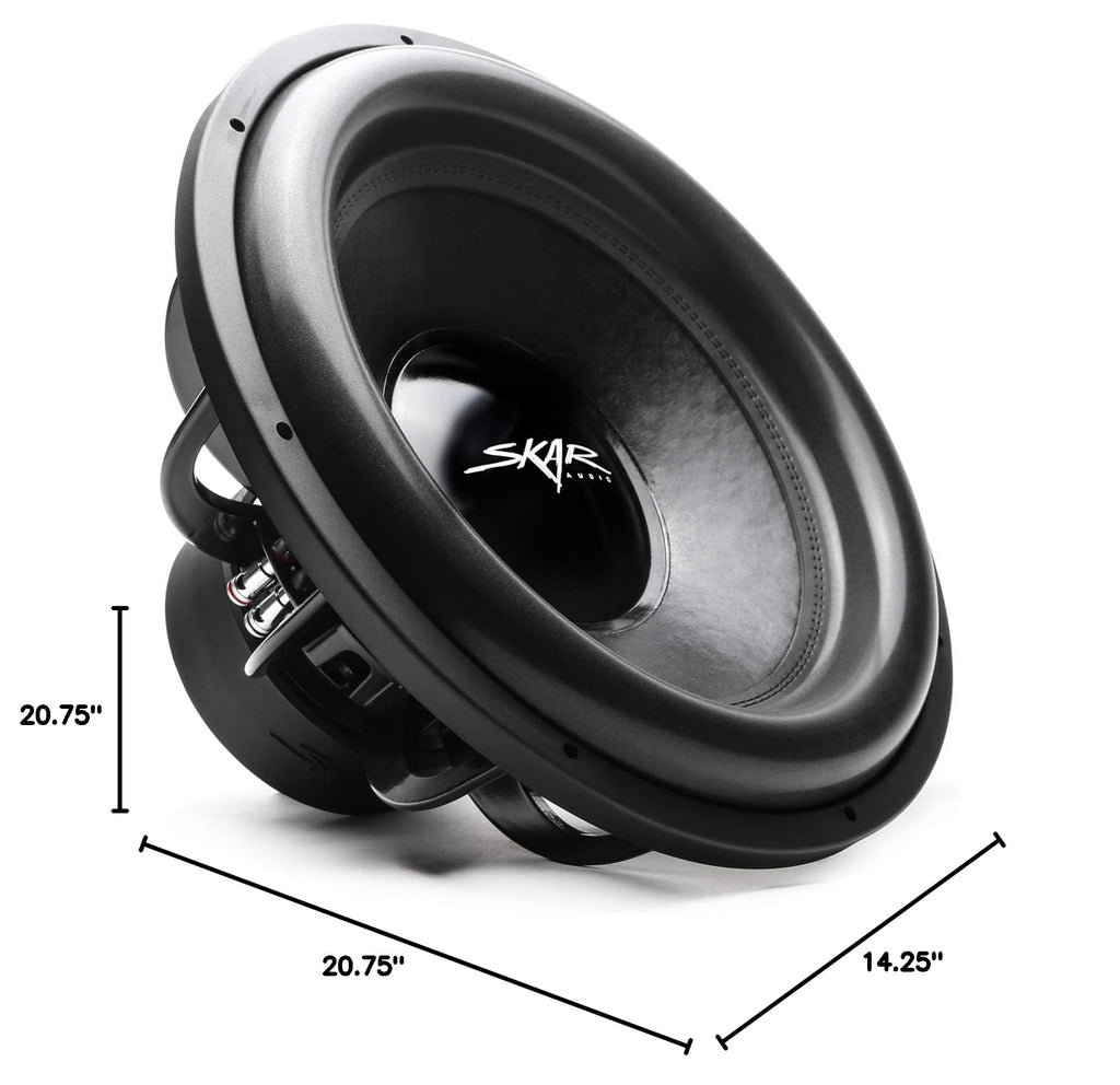 18" 2500 Watt Dual 2 Ohm Car Subwoofer K77791