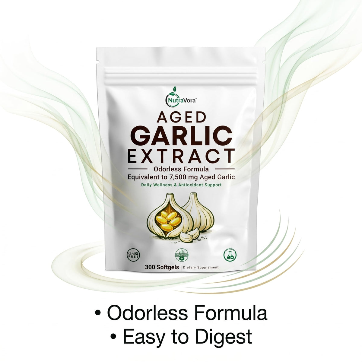 Aged Garlic Extract Softgels, 300 Softgels T760163