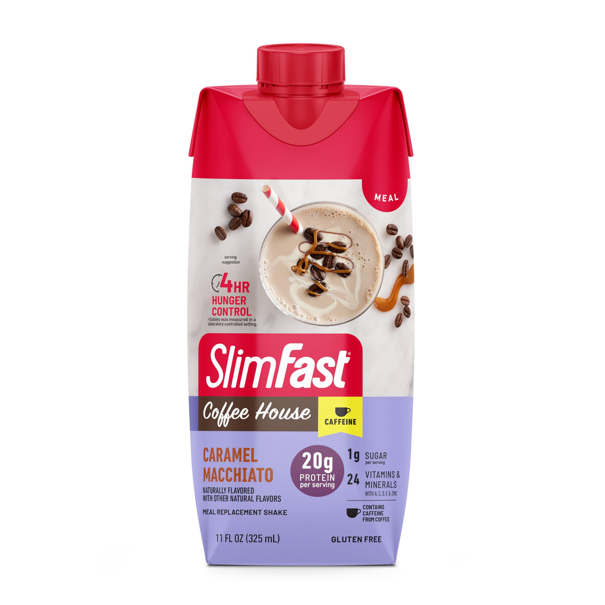 Caramel Macchiato 20g Protein Meal Replacement Shake 12 Count N8015