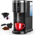 Single Serve Coffee Maker with 40 Oz Water Tank, 5 Brew Sizes, Black K526