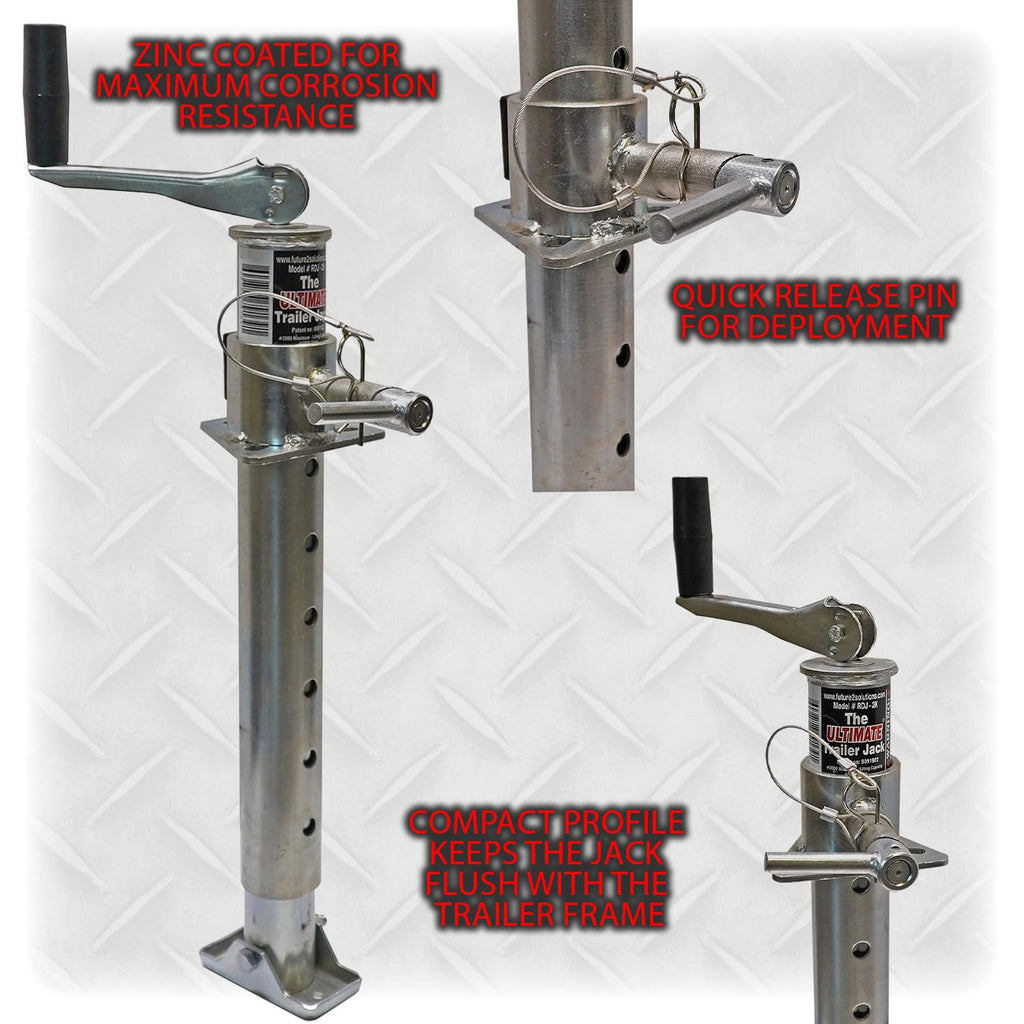 2000lb Tongue Jack for Boat, RV & Utility Trailers B7042
