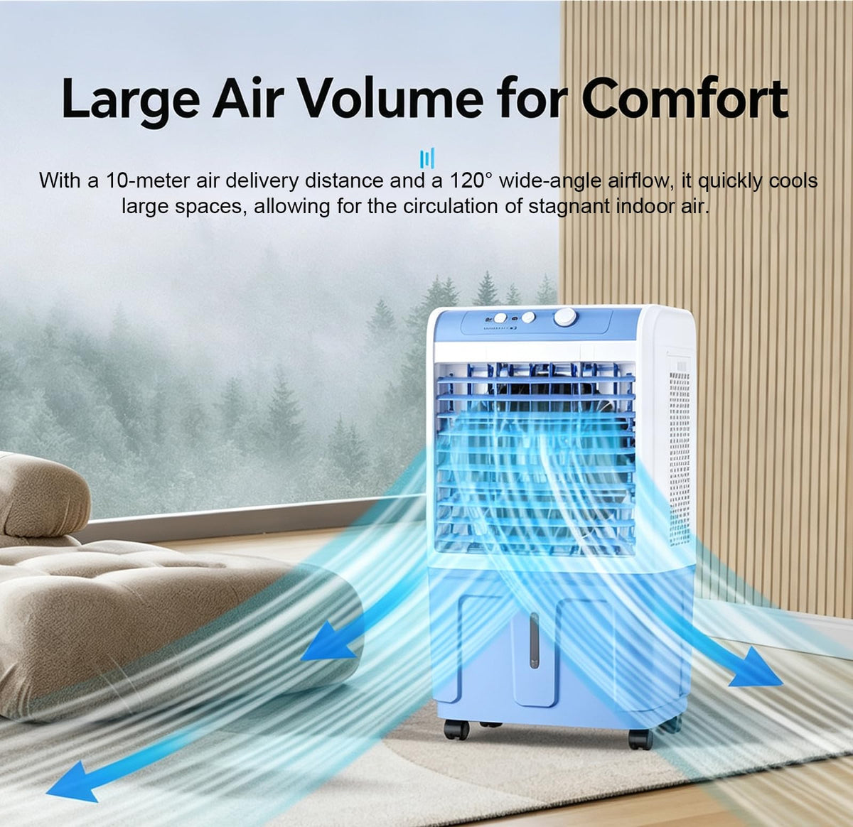 Remote Control Evaporative Air Cooler 20L Z310