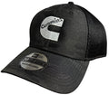 Black Camo Fitted Trucker Hat X543