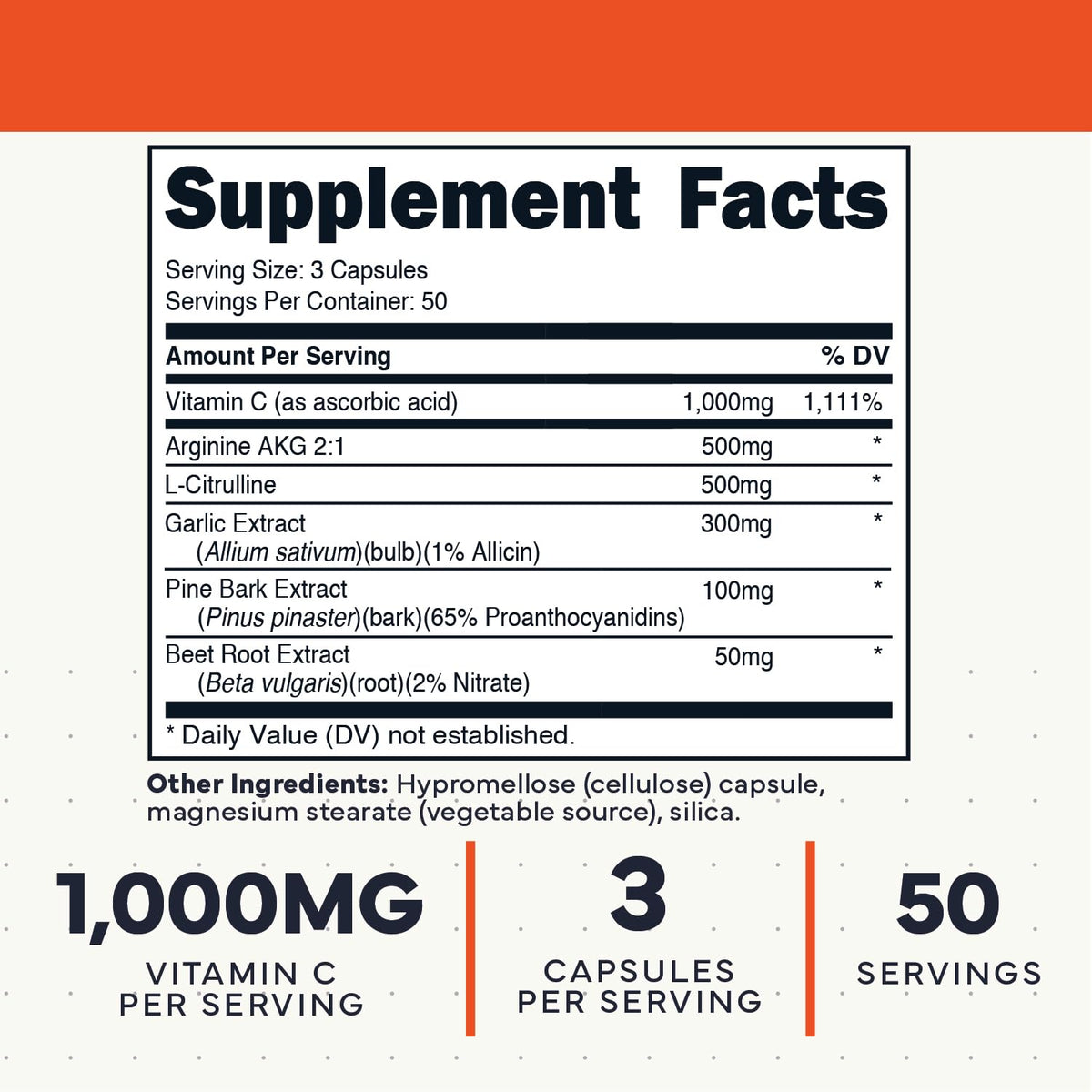 Nitric Oxide Booster 150 Veggie Capsules I5363