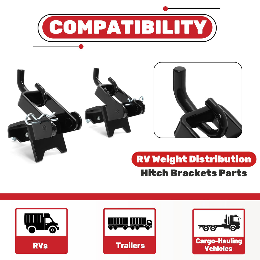 RV Weight Distribution Hitch Brackets V64962