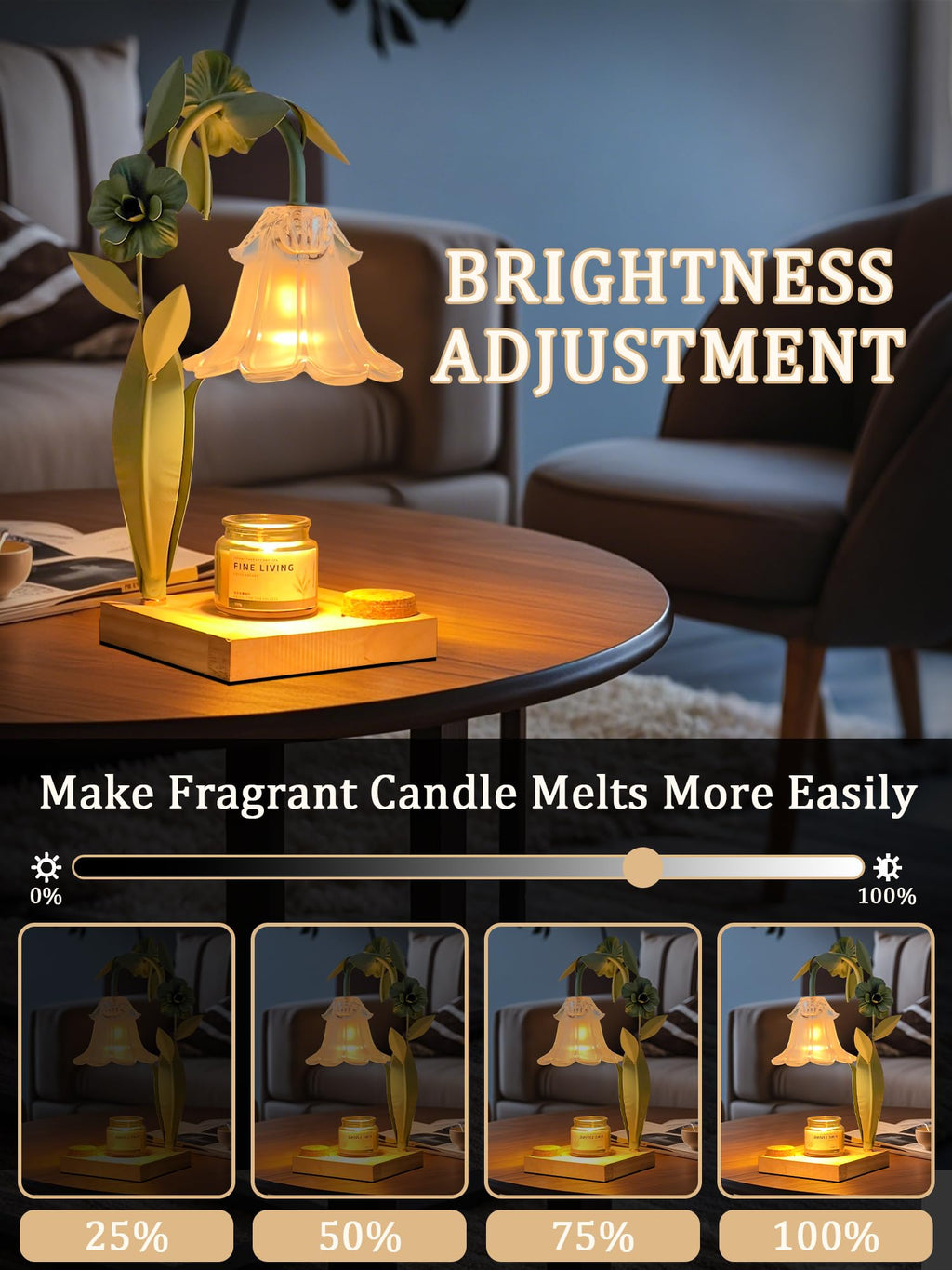 Candle Warmer with Timer & Dimmer B62231