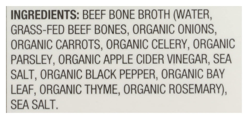 Beef Bone Broth 16.9 Oz (Pack of 6) Y795