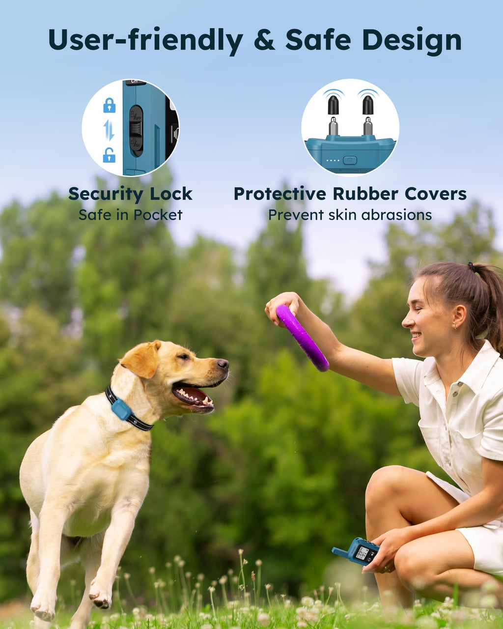 Dog Training Collar with Remote 2 Pack L601