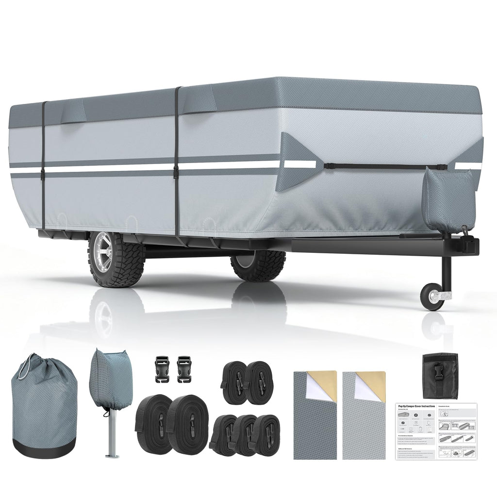 14-16ft Pop Up Folding Camper Cover D368