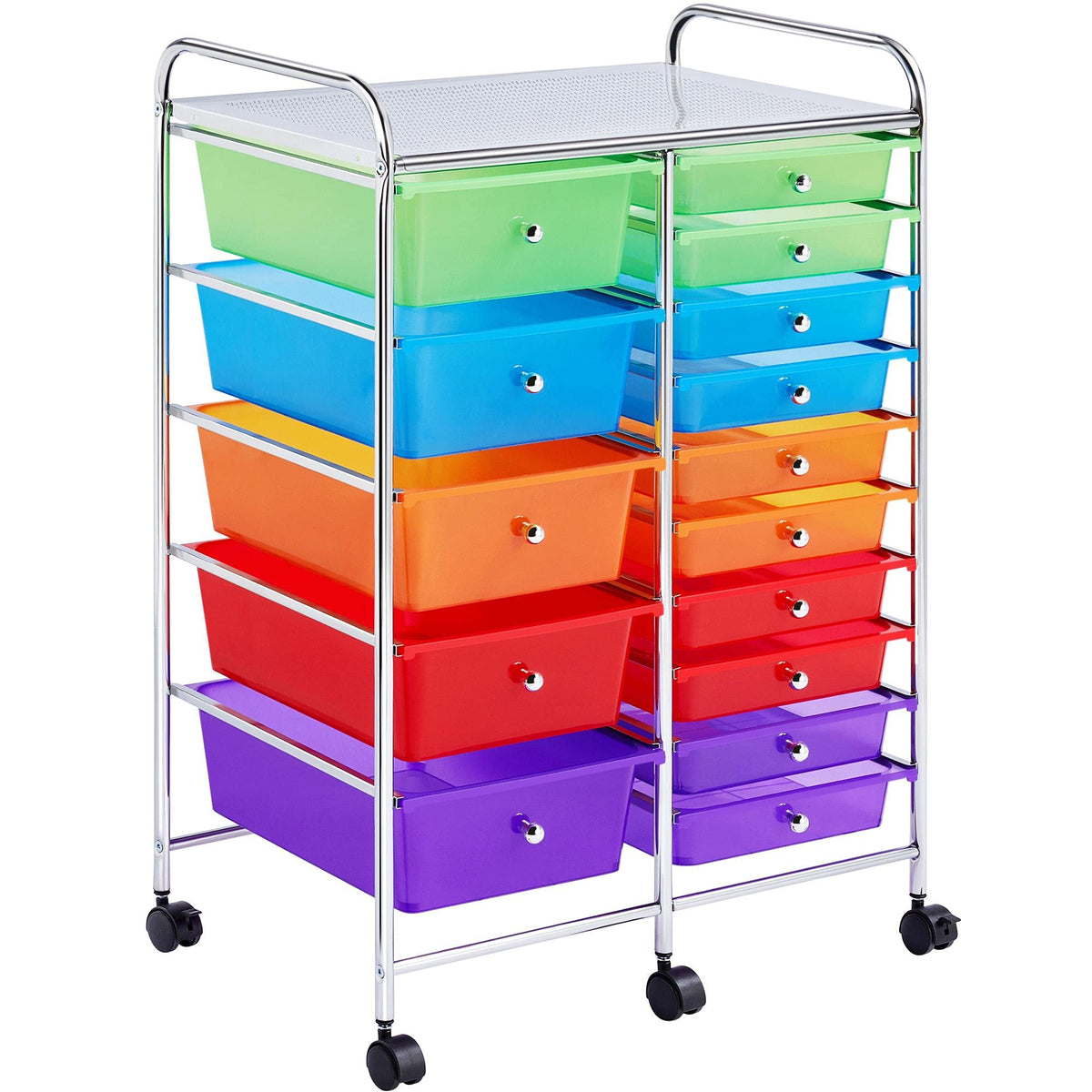 15 Drawer Rolling Storage Cart V3265