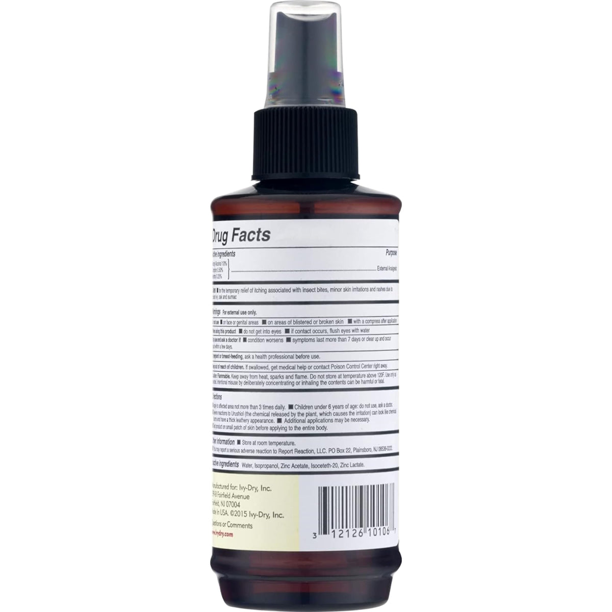 Itch Relief Spray 6 oz Pack of 2 Y8319