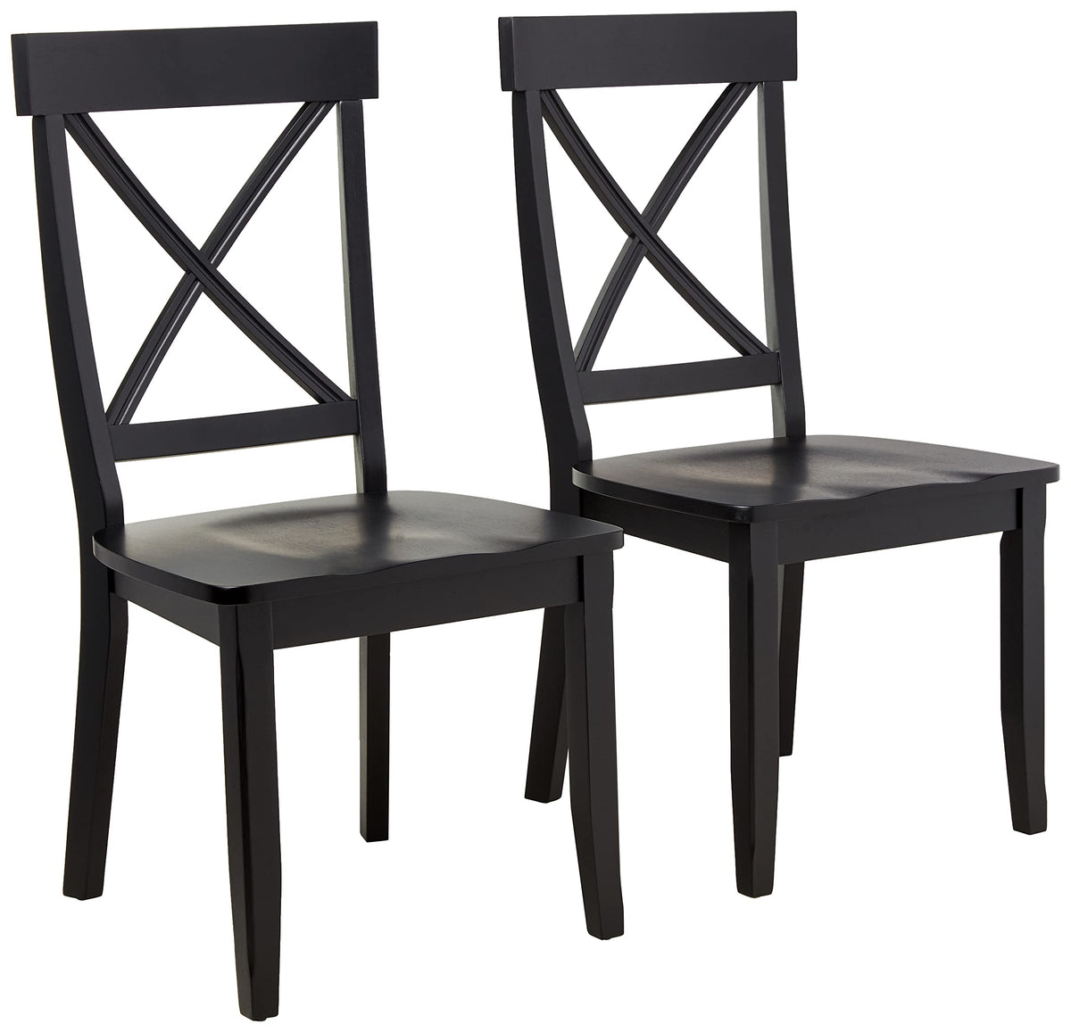Black Dining Chairs Set of 2 Z667